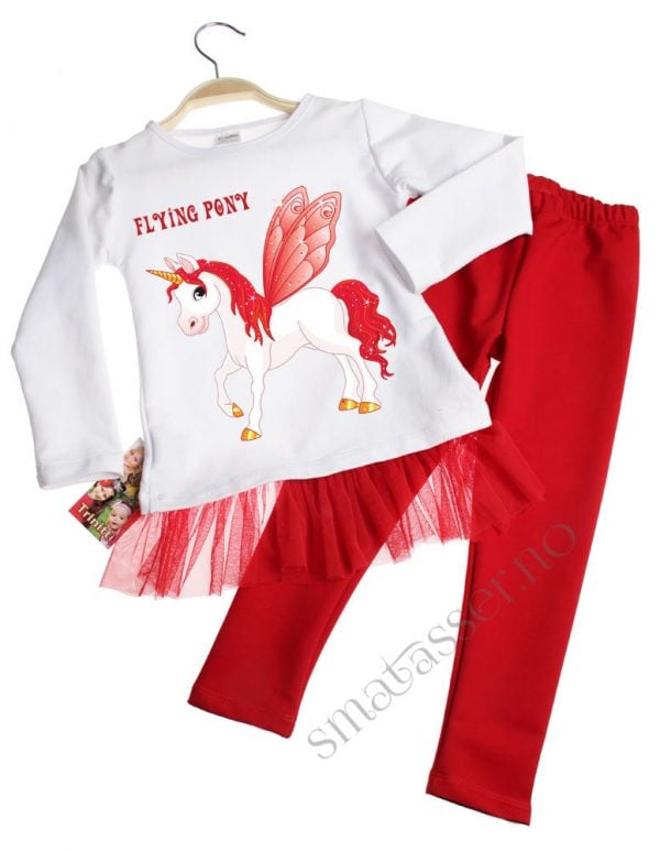 Tunika og leggings, sett - Flying pony