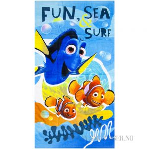 Badehåndkle Finding Dory - Fun, sea, surf