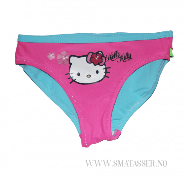 Hello Kitty bikinibukse - rosa/turkis