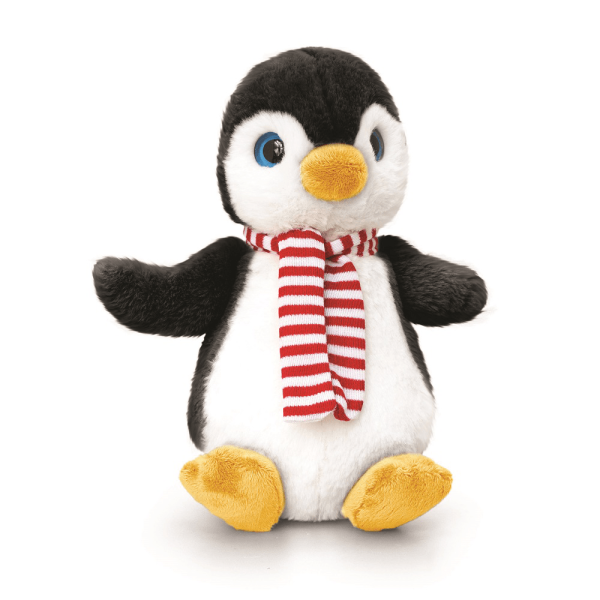 Pingvin med skjerf, 25 cm