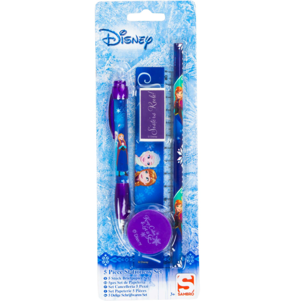 Frozen skrivesett, 5 deler