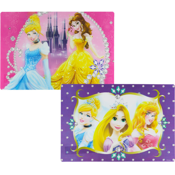 Disney Princess 3D skrivebordsunderlag, lilla