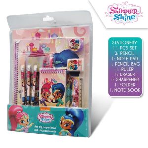 Shimmer & Shine skrivesett, 11 deler
