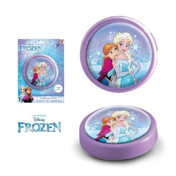 Frozen LED nattlys, lilla