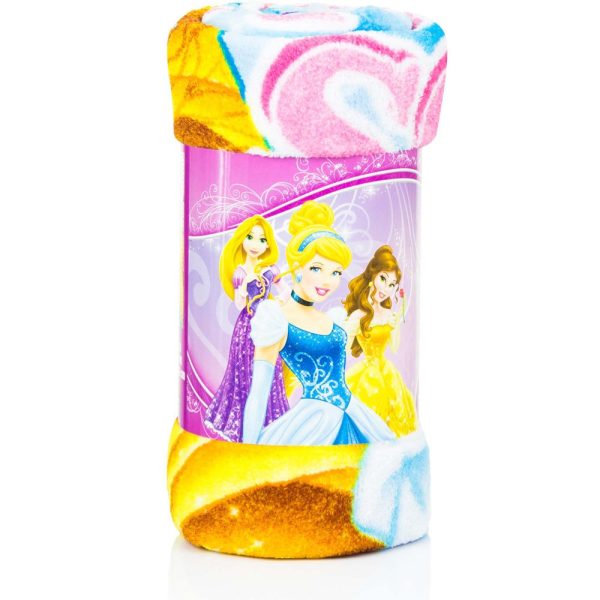 Fleeceteppe Disney Prinsesser