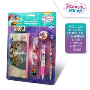 Shimmer & Shine skrivesett, 6 deler