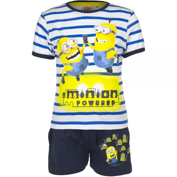 T-skjorte & shorts #Minions# - Powered