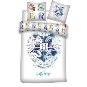 Harry Potter sengesett hvit og blå