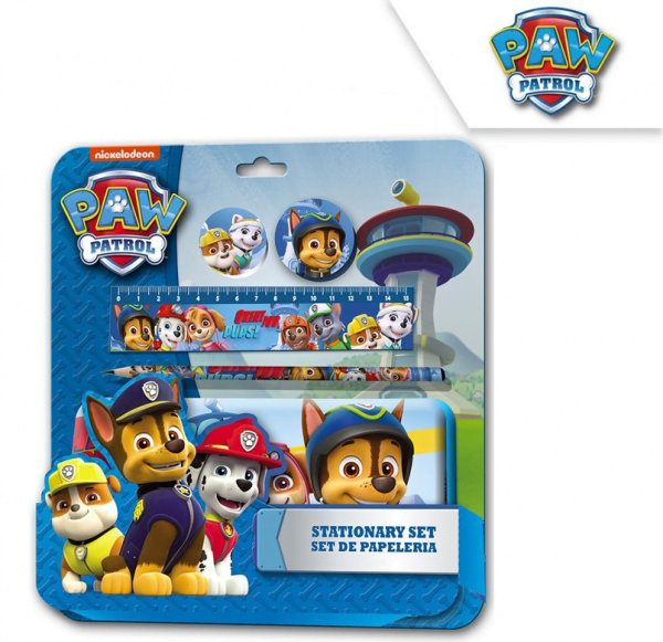 Paw Patrol skrivesett, 5 deler