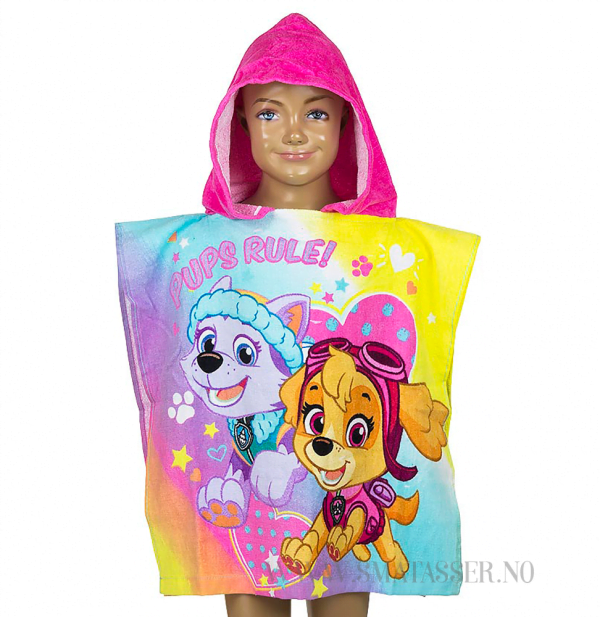 paw patrol badeponcho skye everest