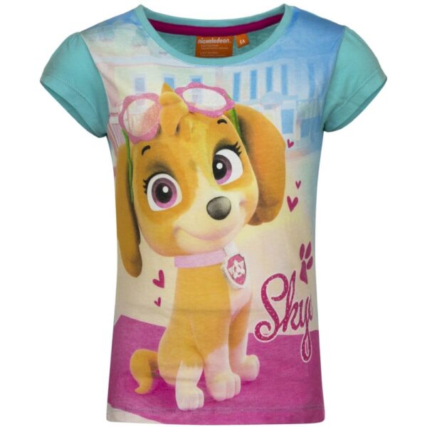 paw patrol t-skjorte skye